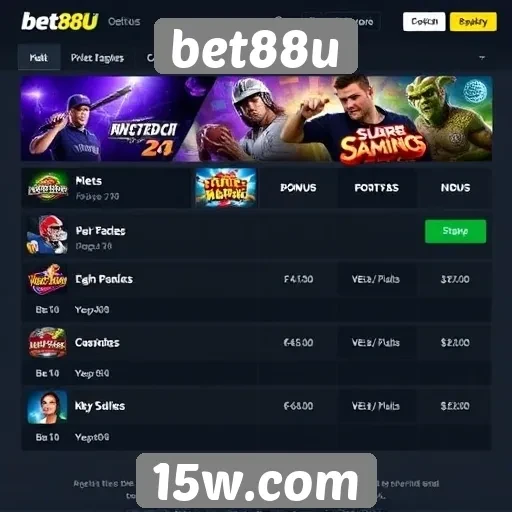 Categorias de jogos populares no bet88u