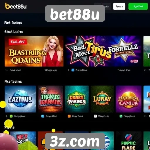 Jogos populares oferecidos na plataforma bet88u